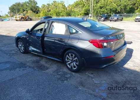 2023 Honda Civic Lx из США, поврежденный, VIN 2HGFE2F25PH553475